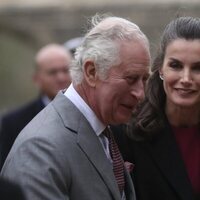 El Príncipe Carlos y la Reina Letizia en la inauguración de la Spanish Gallery de Bishop Auckland