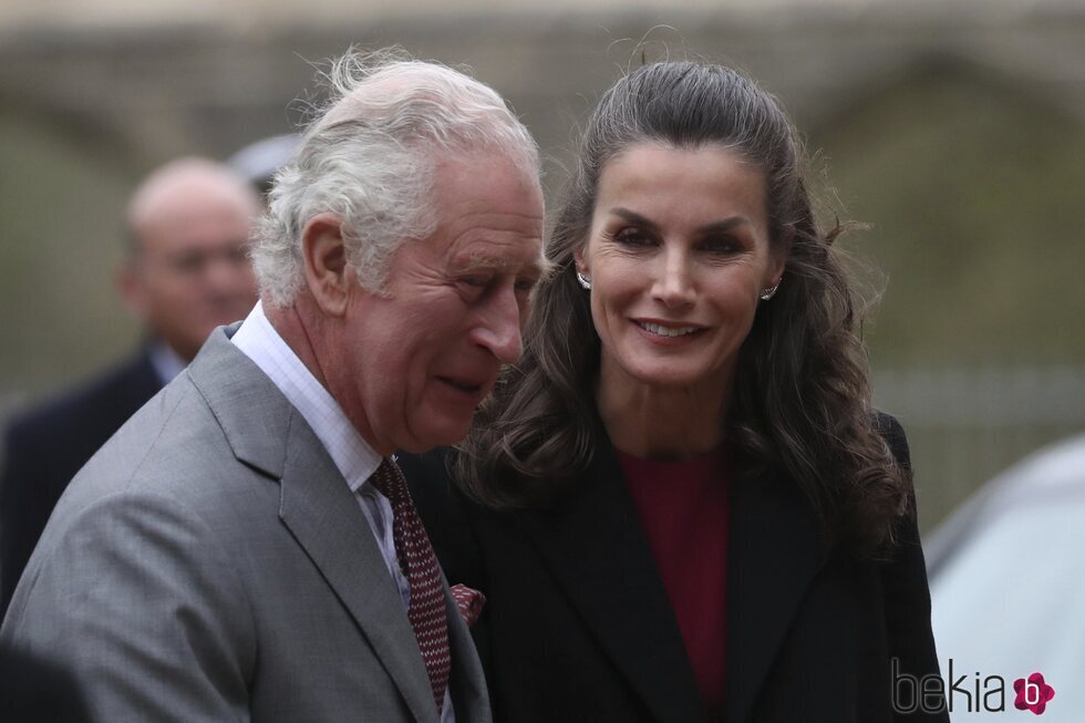 El Príncipe Carlos y la Reina Letizia en la inauguración de la Spanish Gallery de Bishop Auckland