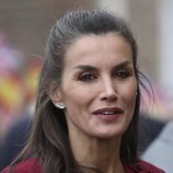 La Reina Letizia sin mascarilla en la inauguración de la Spanish Gallery de Bishop Auckland