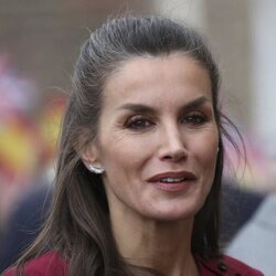 La Reina Letizia sin mascarilla en la inauguración de la Spanish Gallery de Bishop Auckland