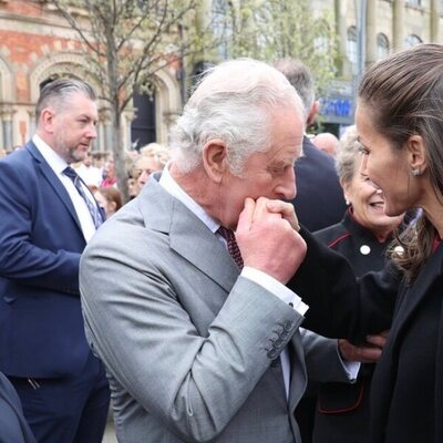 La Reina Letizia y el Príncipe Carlos en la inauguración de la Spanish Gallery de Bishop Auckland en Durham