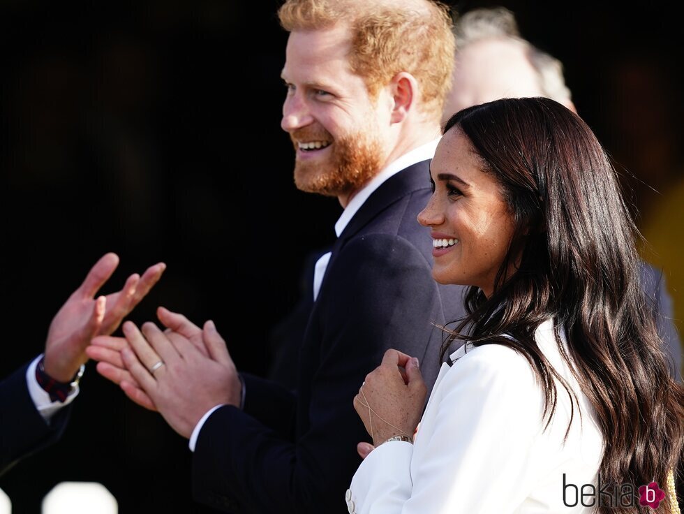 El Príncipe Harry y Meghan Markle visitan La Haya con motivo de la inauguración de los Juegos Invictus