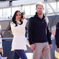 El Príncipe Harry y Meghan Markle disfrutan de los Juegos Invictus