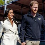 El Príncipe Harry y Meghan Markle fotografiados en los Juegos Invictus