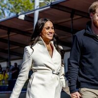 El Príncipe Harry y Meghan Markle fotografiados en los Juegos Invictus