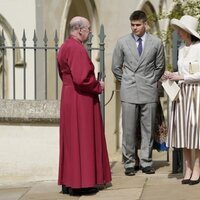 Arthur Chatto y Lady Sarah Chatto en la misa del Domingo de Pascua en Windsor