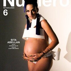 Sita Abellán anuncia su embarazo en la revista Numero