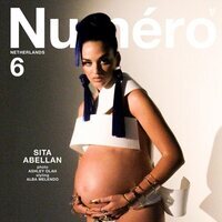 Sita Abellán anuncia su embarazo en la revista Numero