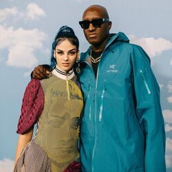 Sita Abellán con Virgil Abloh