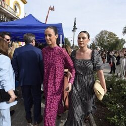 Victoria Federica y Rocío Laffón en la Corrida del Domingo de Resurrección en Sevilla