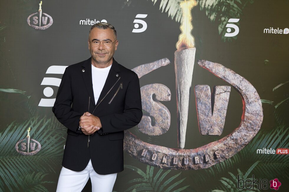 Jorge Javier Vázquez en la presentación de 'Supervivientes 2022'