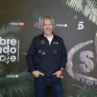 Carlos Sobera en la presentación de 'Supervivientes 2022'