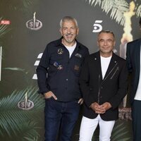 Carlos Sobera, Jorge Javier Vázquez e Ion Aramendi, presentadores de 'Supervivientes 2022'