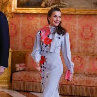 La Reina Letizia en el almuerzo por la entrega del Premio Cervantes 2021