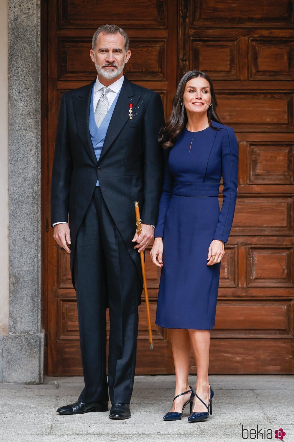 Los Reyes Felipe y Letizia en la entrega del Premio Cervantes 2021