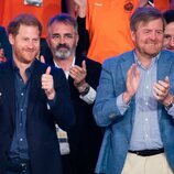 El Príncipe Harry y Guillermo Alejandro de Holanda en los Invictus Games de La Haya