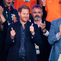 El Príncipe Harry y Guillermo Alejandro de Holanda en los Invictus Games de La Haya