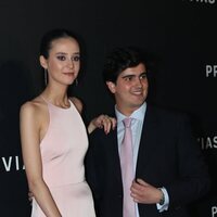 Victoria Federica y Jorge Bárcenas en el desfile de Pronovias