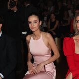 Victoria Federica y Jorge Bárcenas en el front row del desfile de Pronovias