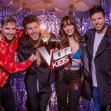 David Bisbal, Sebastián Yatra, Aitana y Pablo López, coaches de 'La Voz Kids'