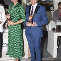 Ana María Aldón y José Ortega Cano en el salón del gourmet