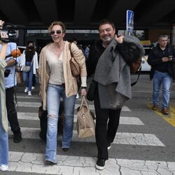 Rocío Carrasco y Antonio Canales en Sevilla