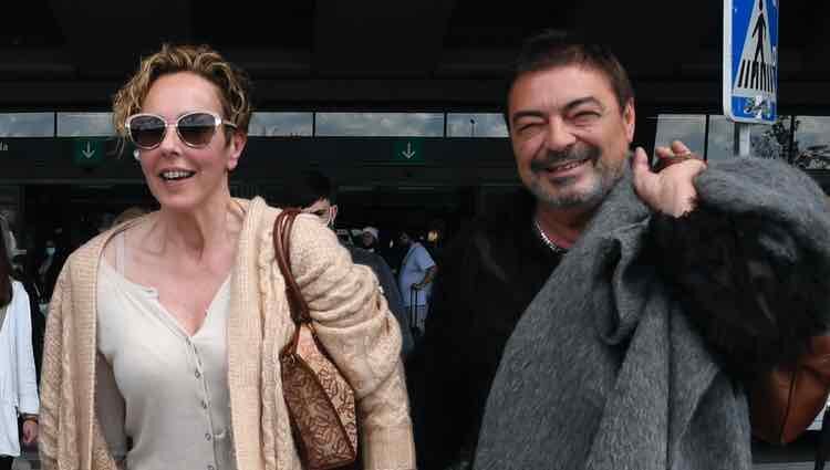 Rocío Carrasco y Antonio Canales en Sevilla