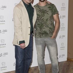 Juan Diego y Fran Perea en la inauguración de los Teatros Luchana