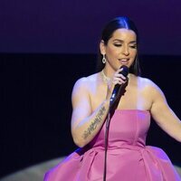 Ruth Lorenzo en la despedida de Chanel Terrero antes de representar a España en el Festival de Eurovisión 2022