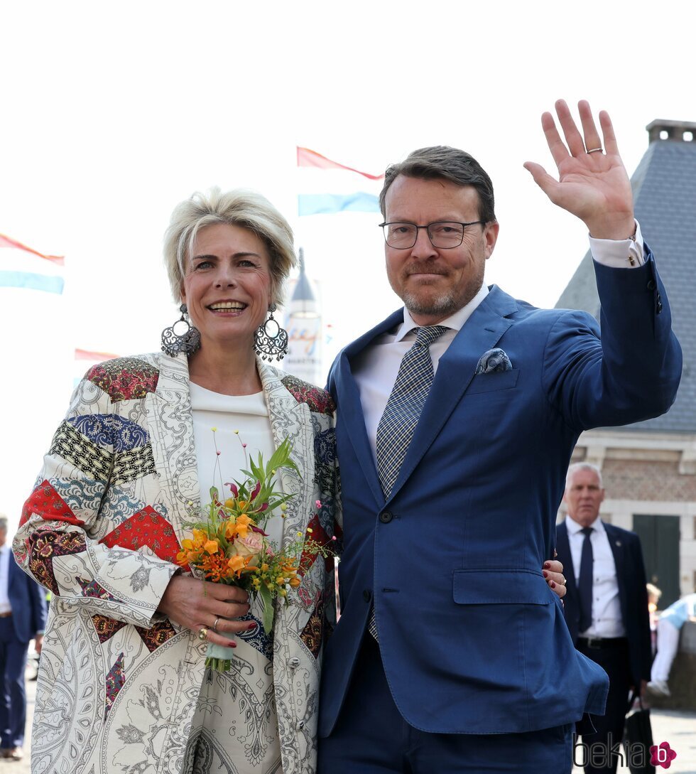 Constantino y Laurentien de Holanda en el Día del Rey 2022