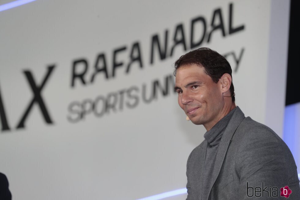 Rafa Nadal presenta su nuevo proyecto con la UAX