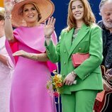 Máxima de Holanda y Alexia de Holanda en el Día del Rey 2022