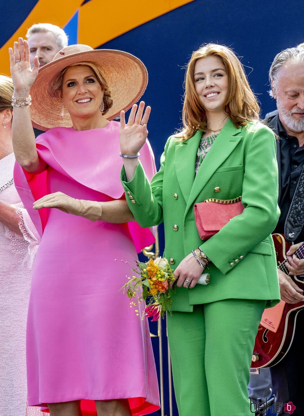 Máxima de Holanda y Alexia de Holanda en el Día del Rey 2022