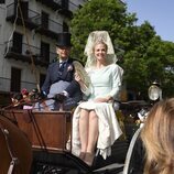 Genoveva Casanova en la Exhibición de Enganches de la Feria de Abril 2022