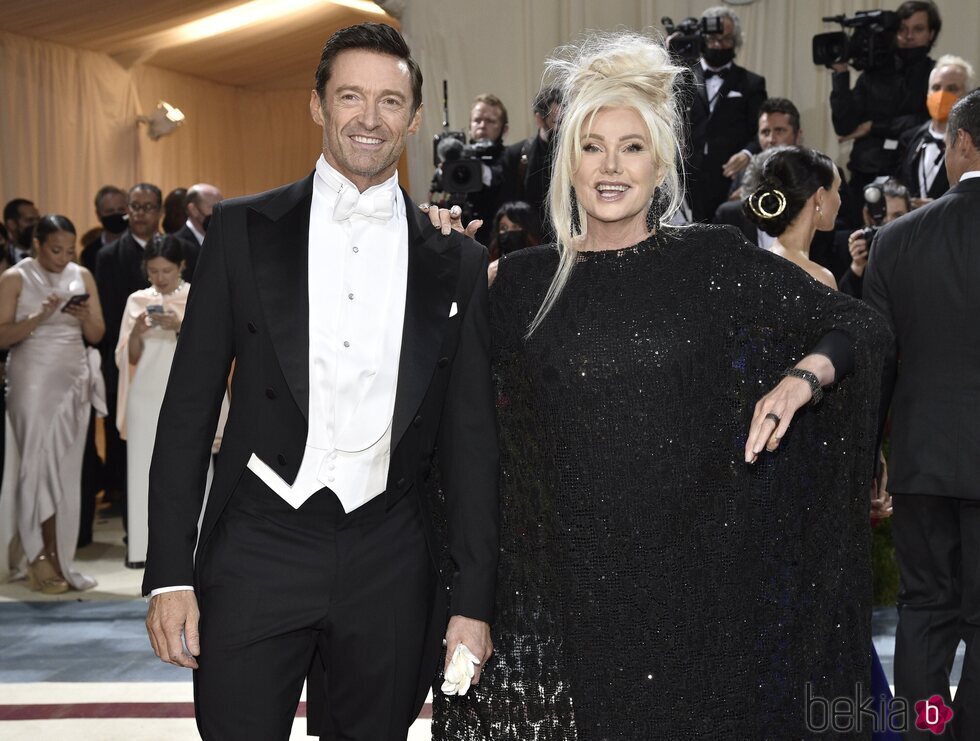 Hugh Jackman y Deborra-Lee Furness en la MET Gala 2022