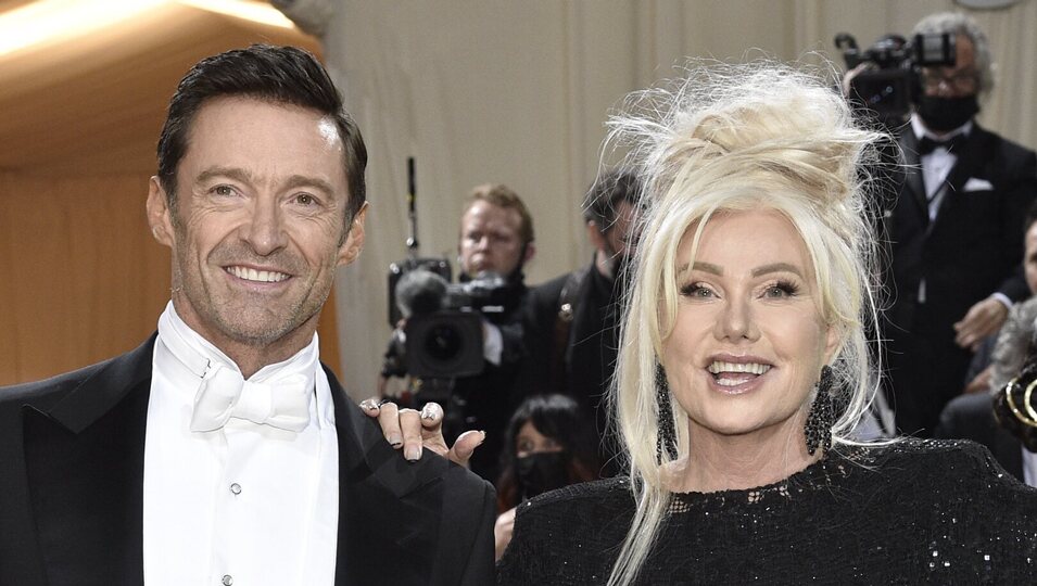 Hugh Jackman y Deborra-Lee Furness en la MET Gala 2022