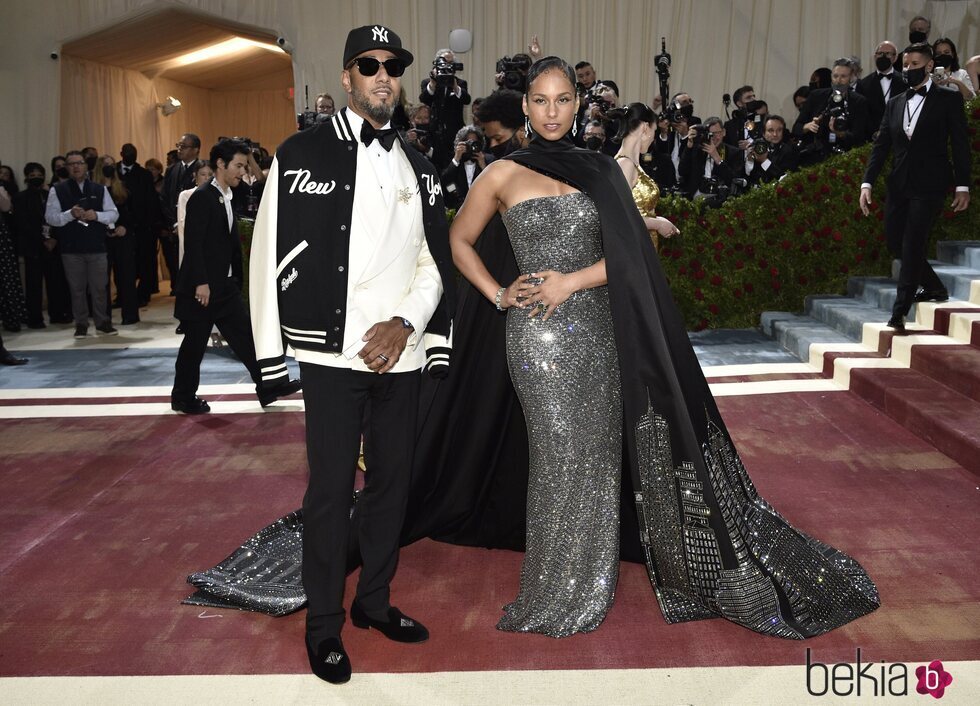 Alicia Keys y Swizz Beatz en la MET Gala 2022