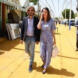 Esther Doña y Santiago Pedraz en la Feria de Abril de Sevilla 2022