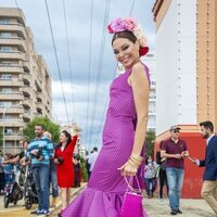 Lucía Hoyos en la Feria de Abril de Sevilla 2022