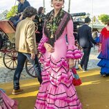 Lourdes Montes en la Feria de Abril de Sevilla 2022