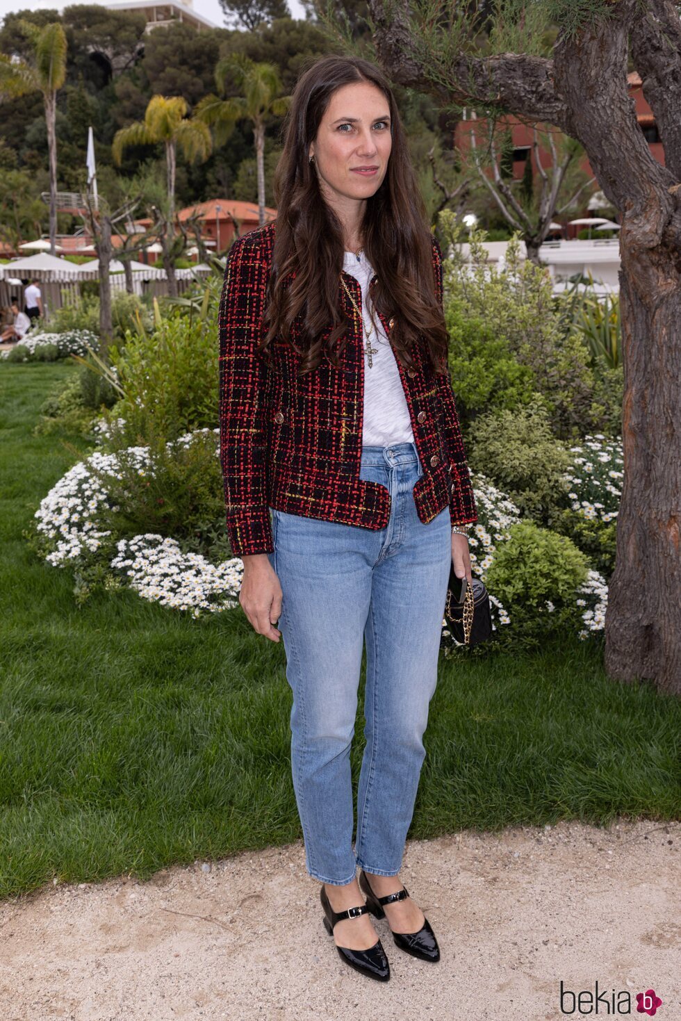 Tatiana Santo Domingo en la presentación de la colección Crucero 2022/2023 de Chanel