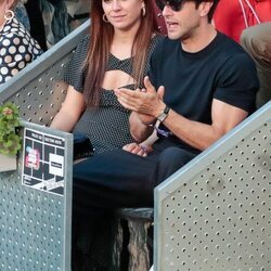 Blanca Suárez y Javier Rey en el Madrid Open de Tenis 2022