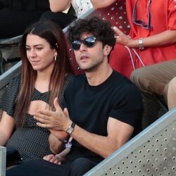 Javier Rey y Blanca Suárez en el Madrid Open de Tenis 2022