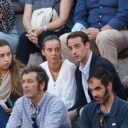 Victoria Federica y un amigo en los toros en Las Ventas