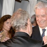 Mario Vargas Llosa y Jesús Mariñas