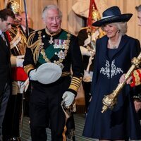 El Príncipe Carlos y Camilla Parker en la Apertura del Parlamento 2022