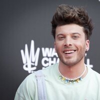 Blas Cantó en la inauguración de 'The Music Station'