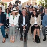 Bertín Osborne, la Infanta Elena y Alfonso Díez en la presentación de +Family