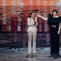 Chanel Terrero en la segunda semifinal del Festival de Eurovisión 2022