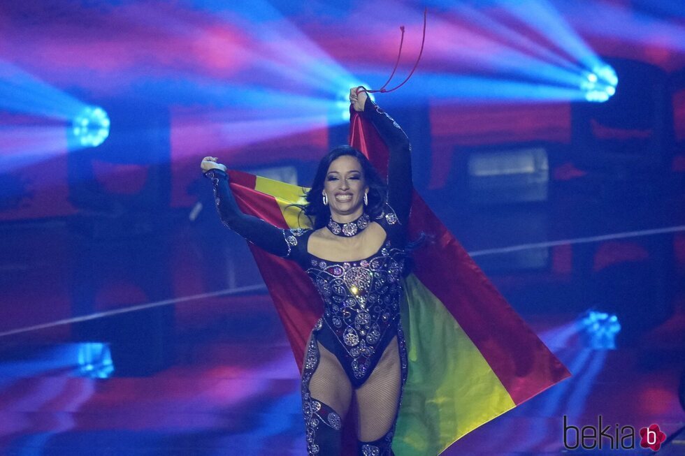 Chanel Terrero en la 66ª edición del Festival de Eurovisión celebrada en Turín